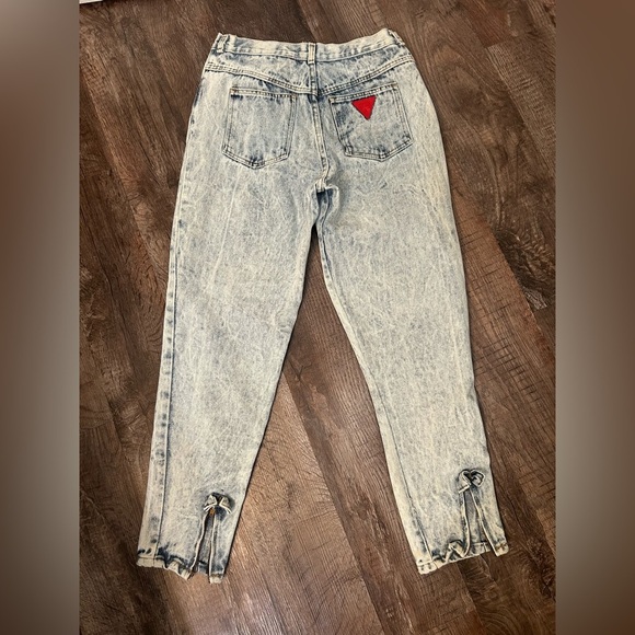 Vintage Prezzia High-Rise Acid Wash Mom Jeans - Picture 4 of 12